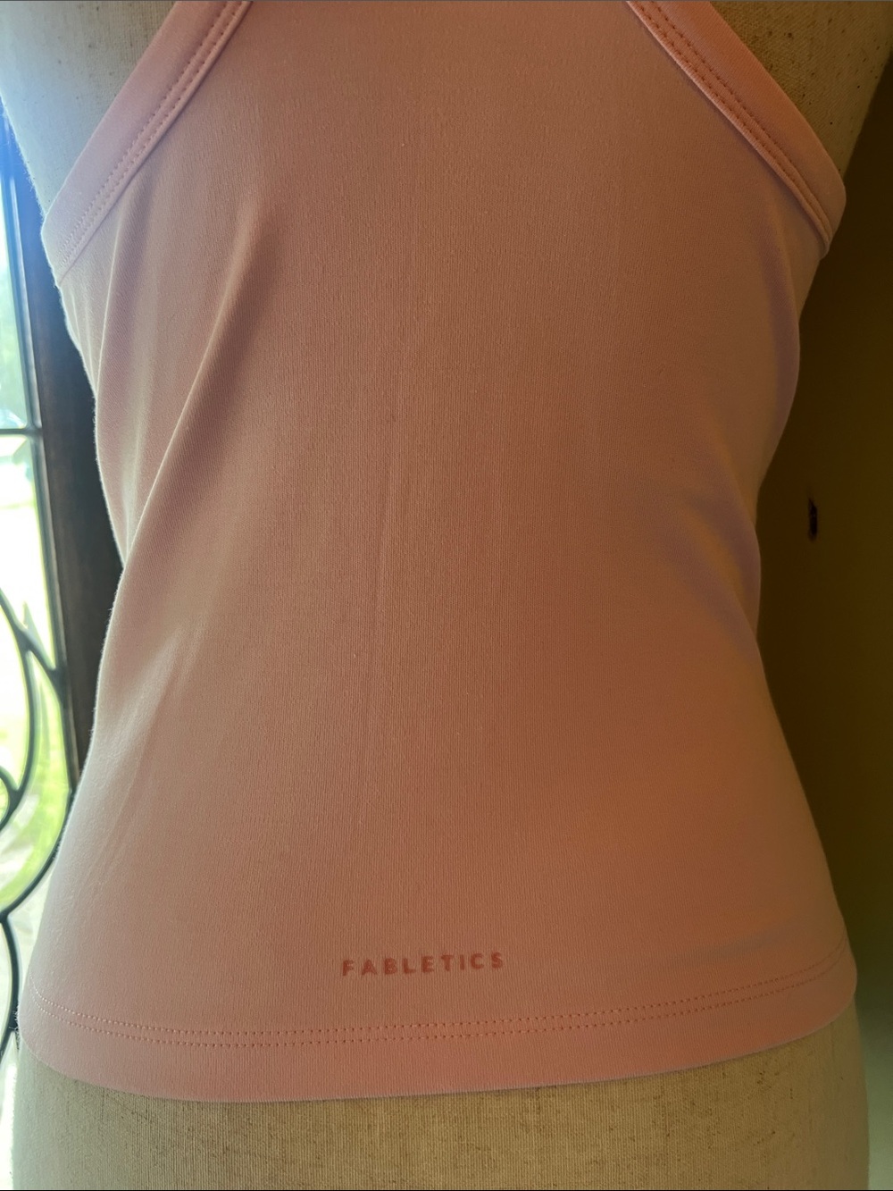 Fabletics Light Pink Racerback Tank - Picture 5 of 9